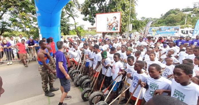Course de pneus, Mayotte