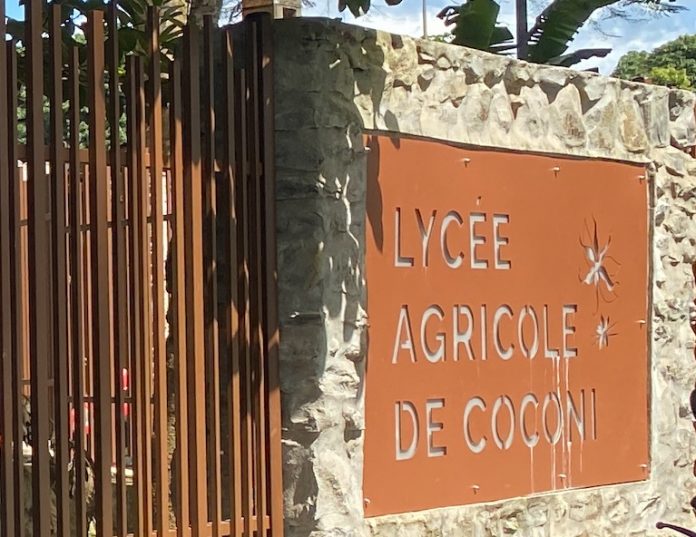 Lycée agricole, Coconi, Mayotte, agroforesterie