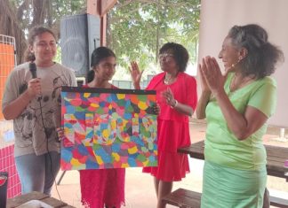 Rencontre académique des arts plastiques : les participants récompensés Zangoma, Mayotte
