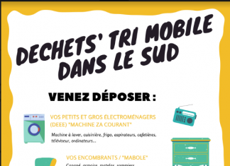 Le dispositif « Déchets’tri mobile » s’arrête à Chirongui ce samedi 1er octobre de 8h à 14h