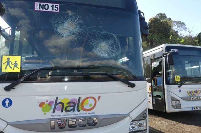 Carla Baltus, bus scolaires, Mayotte