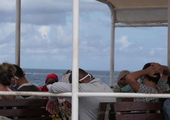 barge, masque, Mayotte