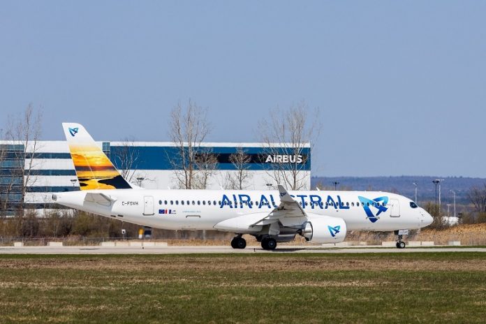 Airbus, Air Austral, Mayotte, La Réunion