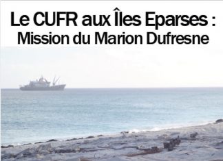 Conférences du CUFR : « Le CUFR aux îles éparses : Mission du Marion Dufresne »
