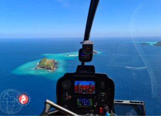 Survols touristiques de l’île dès le 1er juin avec Récif Hélicoptères