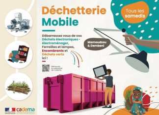 Déchetterie mobile ce samedi à M’Gombani, Vahibé et Ongojou