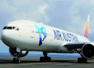 Air Austral suspend ses vols Réunion-Canton en raison des risque liés au Coronavirus Mayotte, Air Austral,