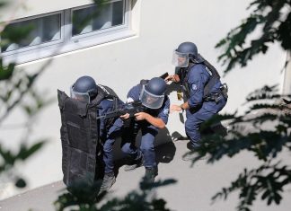Exercice antiterroriste au lycée de Petite Terre