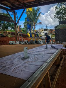 Table de montage chantier