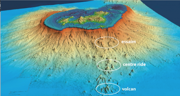 Volcan, IFREMER, IPGP, Mayotte