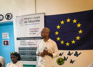 La Mission locale se pare des couleurs européennes