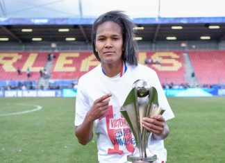 Wendie Renard annoncée à Mayotte pour parrainer une académie du foot Wendie Renard, OL, Mayotte, football