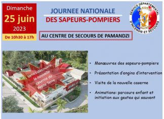 Pamandzi : Journée portes ouvertes des Sapeurs-pompiers