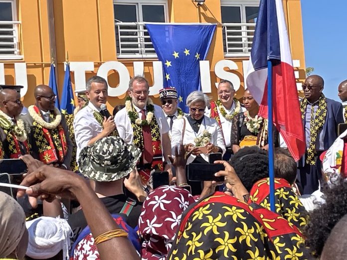 Gérald Darmanin, Marie Guévenoux, Mayotte